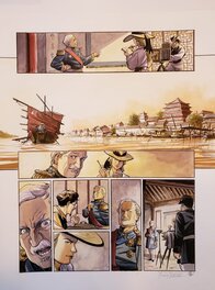 Xavier Besse - Lao Wai -Tome 1 page 6 - Planche originale