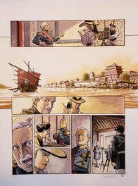 Xavier Besse - Lao Wai -Tome 1 page 6 - Planche originale