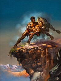 Boris Vallejo - Taurus the Bull - Dodgeball