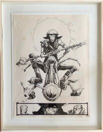 Philippe Druillet - Druillet - La nuit Planche 11 - Planche originale