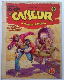 Pierre Mouchot Chott Couverture Originale Big Bill Le Casseur N°29 - L'Hidalgo Tragique