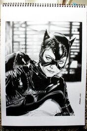 Philippe Kirsch - Catwoman - Illustration originale