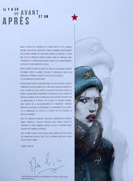 Texte de Christin, signé Texte de Christin, signé