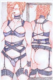 Mitsuko Swan - Mirroir - Original Illustration