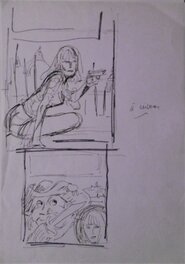 Robert Gigi - Scarlett Dream - Projets de couverture Ombres Sur Venise 9/9 - Comic Strip