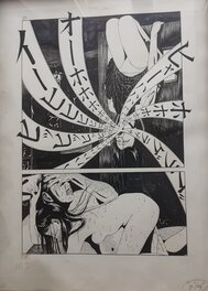 Suehiro Maruo - "L'enfer de la Jeune Fille" - planche originale - page 105 - Planche originale