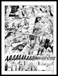 Dimitri Armand - Le Convoyeur Tome 1 - Planche originale