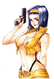 RO Yoshimiya - Faye Valentine - Illustration originale