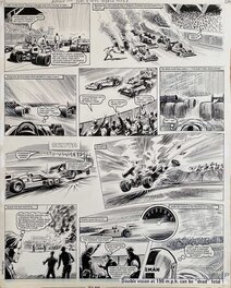 Mike White - Roaring Wheels_ACTION - Comic Strip