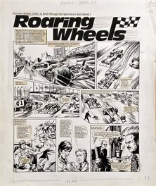 Mike White - Roaring Wheels_ACTION - Comic Strip