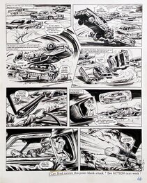 Mike White - Roaring Wheels_ACTION - Comic Strip