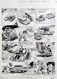 Mike White - Roaring Wheels_ACTION - Comic Strip