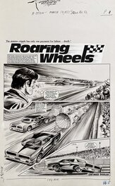 Mike White - Roaring Wheels_ACTION - Comic Strip