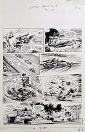 Mike White - Roaring Wheels_ACTION - Comic Strip