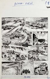 Mike White - Roaring Wheels_ACTION - Comic Strip