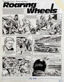 Mike White - Roaring Wheels_ACTION - Comic Strip