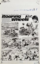 Mike White - Roaring Wheels_ACTION - Comic Strip