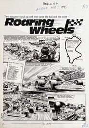 Mike White - Roaring Wheels_ACTION - Comic Strip