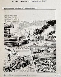 Mike White - Roaring Wheels_ACTION - Comic Strip