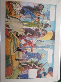 Thibau Vande Voorde - De kever en de koning - Planche originale