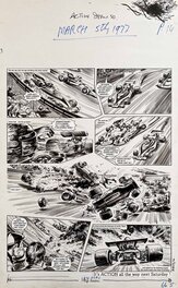 Mike White - Roaring Wheels_ACTION - Comic Strip