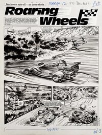 Mike White - Roaring Wheels_ACTION - Comic Strip