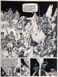 Planche originale - 1979 - Lester Cockney : Les Fous de Kaboul -  Est-ce bien raisonnable ?! -