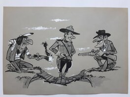 Eddy Ryssack - Western 1/3 - Illustration originale