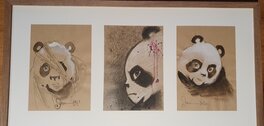 Dan Verlinden - 3 Illustrations Rages tome 1 - Original Illustration