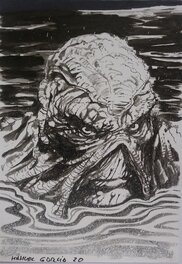 Manuel Garcia - Swampthing - Illustration originale