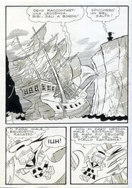 Franco Aloisi - Le Vaisseau Fantôme - Planche originale