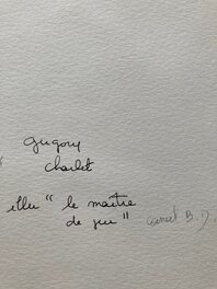 Annotation au dos Annotation au dos