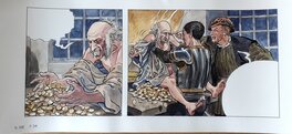 Planche originale - Milo Manara Borgia