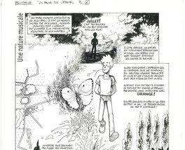 Partie supérieure de la planche