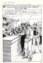 Francesco Pescador - Giuseppe Verdi - La vita, gli amori, le opere, première planche - ALBI NUOVI Tuttostoria (casa editrice Geis) - Planche originale