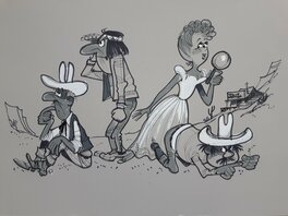 Eddy Ryssack - Western 3/1 - Illustration originale