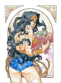 Namé - Wonder woman - Planche originale