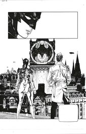 Clay Mann - Batman and catwoman #3 p.02 - Illustration originale