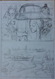 Juanjo Guarnido - Le sourire blacksad - Planche originale