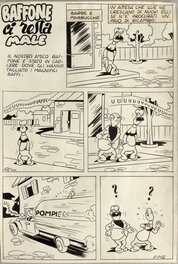 Alberico Motta - Baffone ! - Planche originale