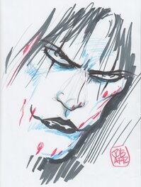 James O'Barr - The Crow - Original art