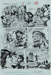 Geof Isherwood - Conan The Savage - Comic Strip