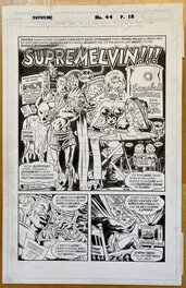 Rick Veitch - Supreme #44 - Planche originale