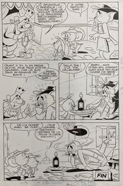 Guido Scala - Tom & Jerry - “Le Gros Coffre et le Petit Coffret“ - Comic Strip