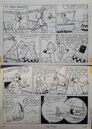 Louis Cance - Pif gadget n ° 22 - Planche originale