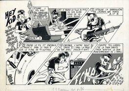 Luc Cornillon - Métal Hurlant Guitare Rock’n Roll - Comic Strip