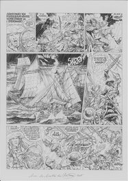 Jean-Yves Mitton - Les Survivants de l'Atlantique, Tome 1 : le secret de Kermadec, planche n°30, 1992. - Comic Strip