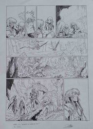 Stéphane Bileau - Elfes - Planche originale