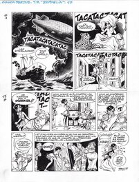 Laurent Verron - Odilon Verjus - T07 - Folies Zeppelin - Planche 17 - Planche originale