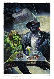 Simone Bianchi - Sharkey the Bounty Hunter 2 cover - Couverture originale